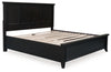 Bambori California King Panel Bed