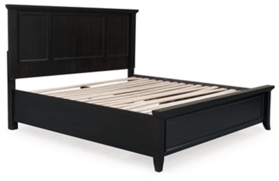 Bambori King Panel Bed