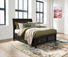 Bambori Queen Storage Footboard with Roll Slats
