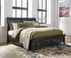 Bambori Queen Sleigh Storage Bed