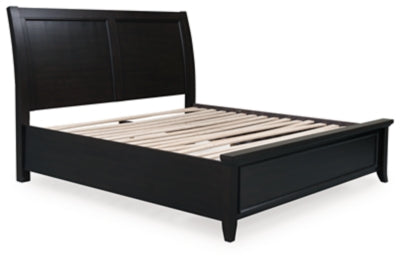 Bambori King Sleigh Bed