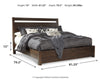 Starmore King Platform Style Footboard with Rails