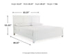 Fortman California King Panel Bed