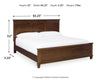 Danabrin King/California King Panel Headboard