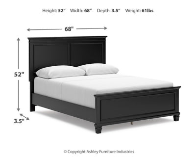 Lanolee Queen Panel Headboard
