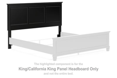 Lanolee King/California King Panel Headboard