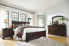 Porter California King Sleigh Bed, Dresser, Mirror and Nightstand