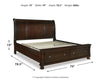 Porter King Sleigh Rails