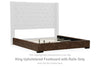 Steenlage King Upholstered Footboard with Rails