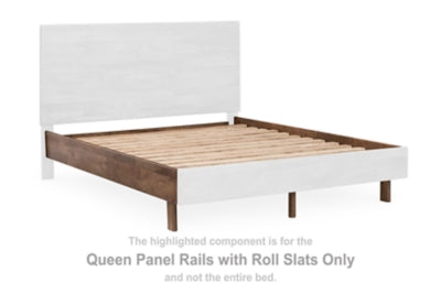 Isanti Queen Panel Rails with Roll Slats