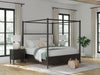Portdown King Upholstered Canopy Bed