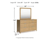 Rencott Dresser and Mirror