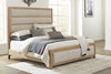 Rencott King/California King Upholstered Panel Footboard with Slats