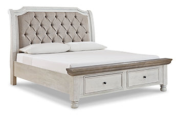 Havalance Queen Sleigh Storage Footboard