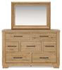 Galliden Dresser and Mirror