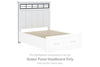 Ashbryn Queen Panel Headboard with Roll Slats