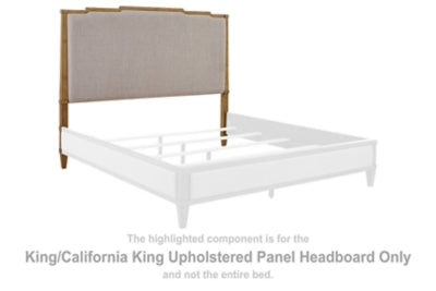 Sharlance King/California King Upholstered Panel Headboard