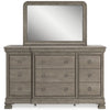 Lexorne Dresser and Mirror