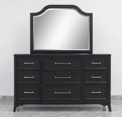 Welltern Dresser and Mirror