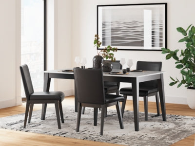Jettaya Dining Table and 4 Chairs