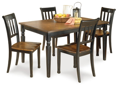 Owingsville Dining Table and 4 Chairs