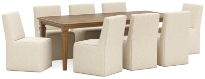 Mylarken Dining Table and 8 Chairs
