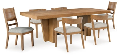 Kristiland Dining Table and 6 Chairs