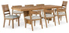 Kristiland Dining Table and 8 Chairs