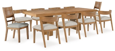 Kristiland Dining Table and 10 Chairs