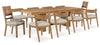 Kristiland Dining Table and 10 Chairs