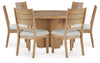 Kristiland Dining Table and 6 Chairs