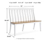 Ashbryn Dining Double Chair