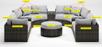 Harbor Court Seat Cushion