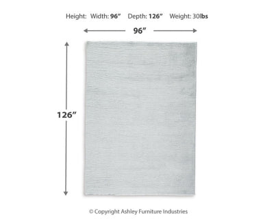 Anaben 8' x 10'6" Washable Rug