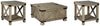 Aldwin Coffee Table and 2 End Tables