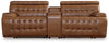 Temppton 3-Piece Power Reclining Sectional Loveseat with Console