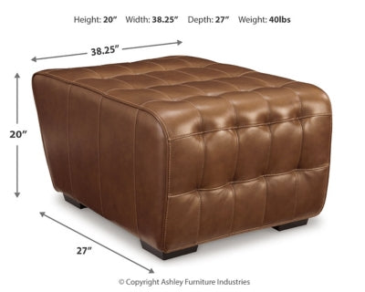 Temppton Oversized Accent Ottoman